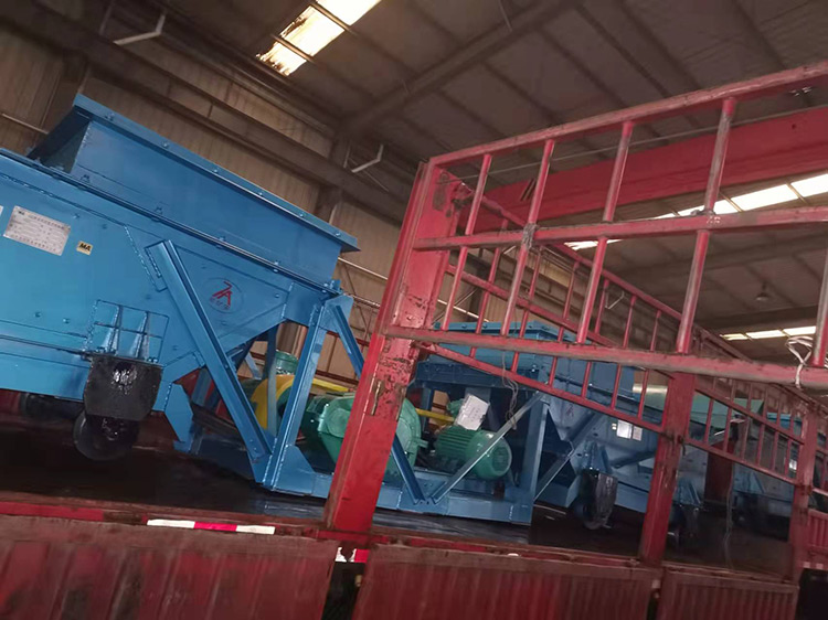 山東礦安機電生產(chǎn)的往復式給料機發(fā)往山西臨汾