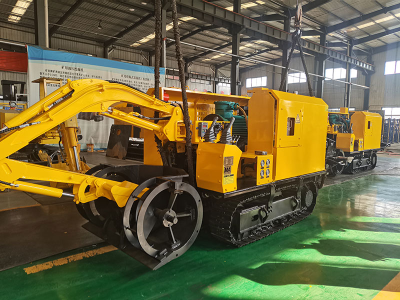 礦安機(jī)電生產(chǎn)的煤礦用清倉機(jī)裝車發(fā)貨